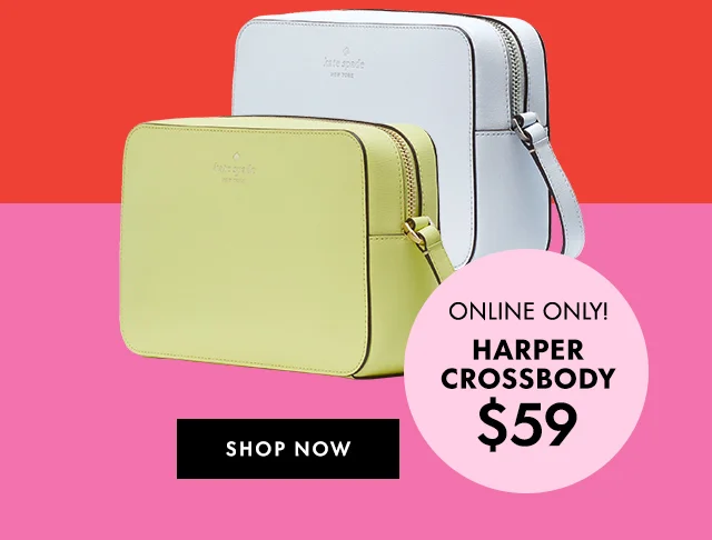 ONLY ONLY! HARPER CROSSBODY $59 SHOP NOW