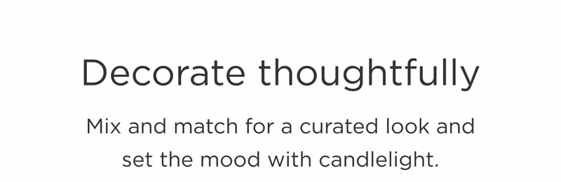 Decorate Thoughtfully