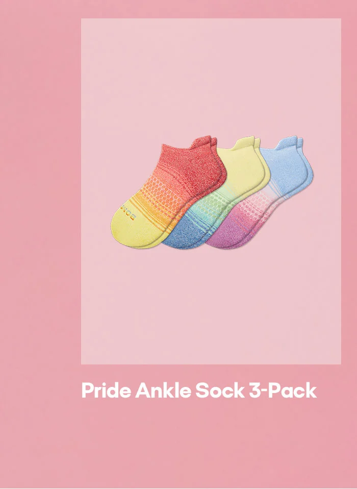 Pride Ankle Sock 3-Pack