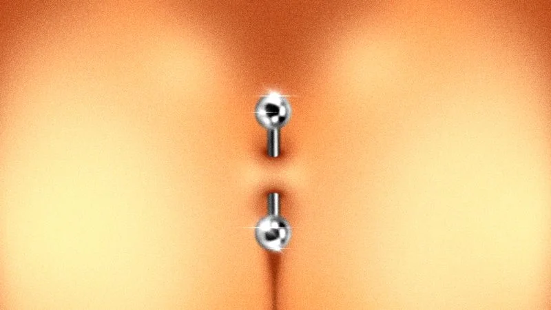 a butt crack piercing
