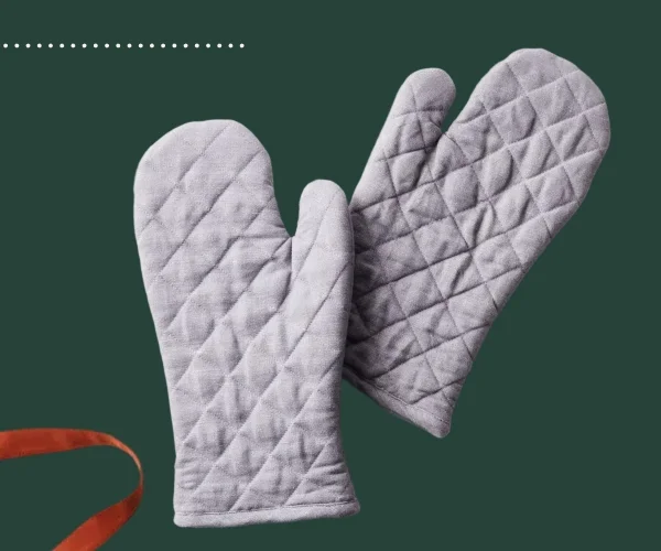 Linen Cotton Oven Mitts