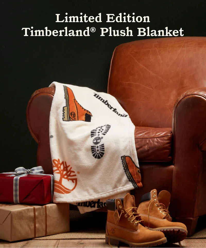 Limited Edition Timberland Plush Blanket