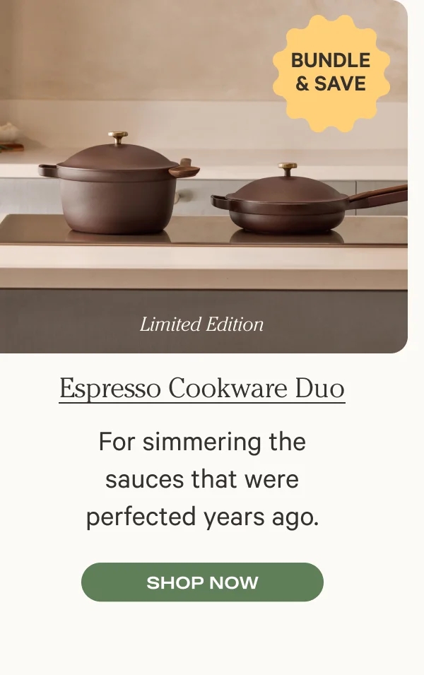Espresso Cookware Duo