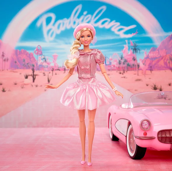 Barbie The Movie Pink Puffy Dress Barbie Doll