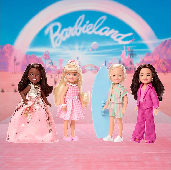 Barbie The Movie Chelsea 4-Pack