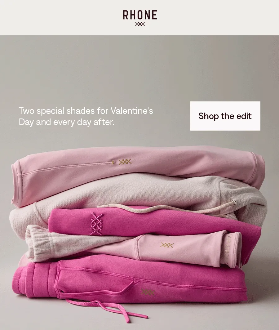 RHONE: Shop the Valentine's Day edit