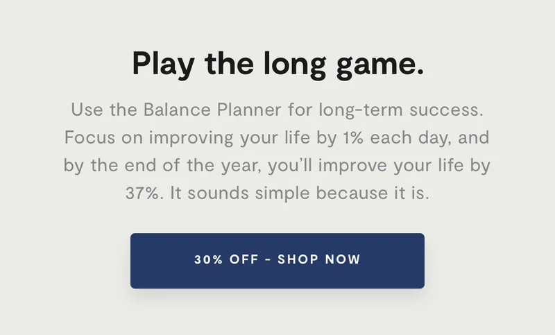 Balance Planner