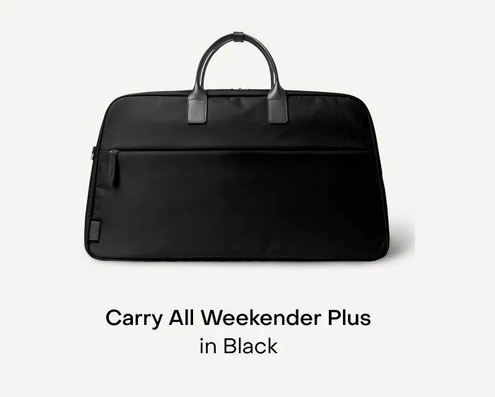 Carry All Weekender Plus in Black