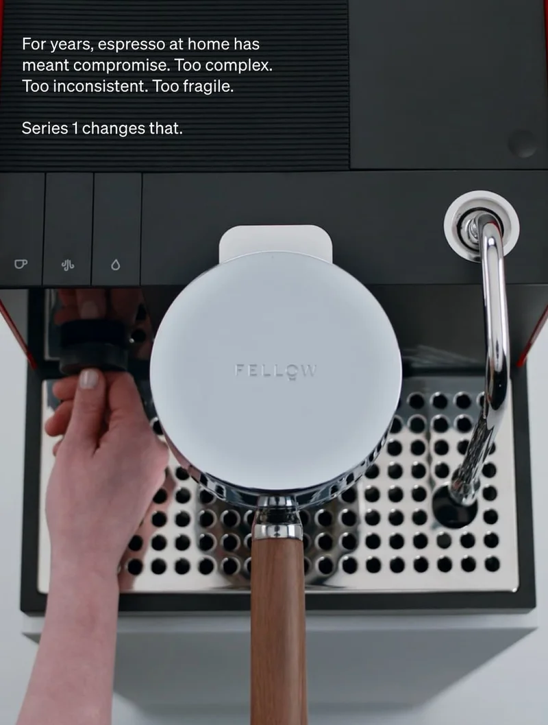 For years, espresso at home has meant compromise. Series 1 changes that.