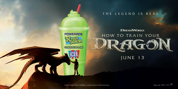 HOW TO TRAIN YOUR DRAGON | POWERADE XTRA SOUR | GREEN APPLE ICEE