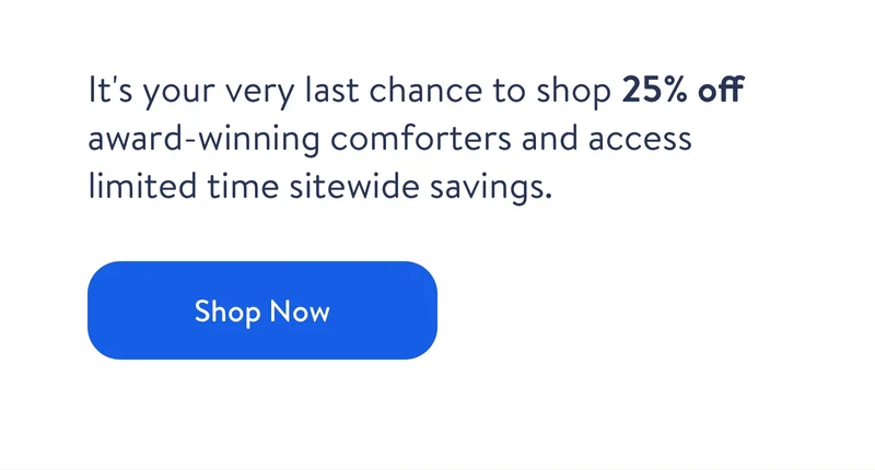 It's your very last chance to shop