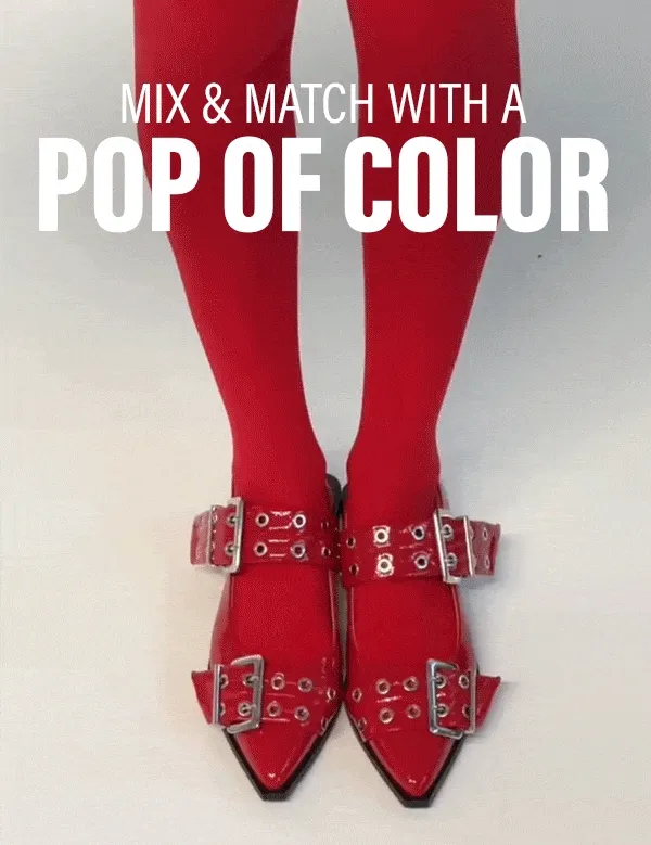 Mix & Match with a pop of color