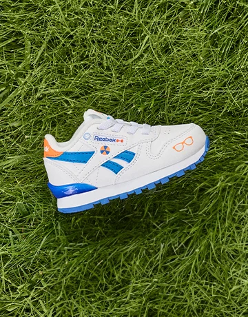 Reebok x Blippi Classic Leather Step 'N' Flash Shoes - Toddler
