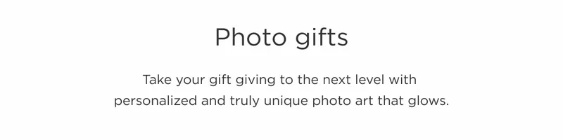 Photo Gifts