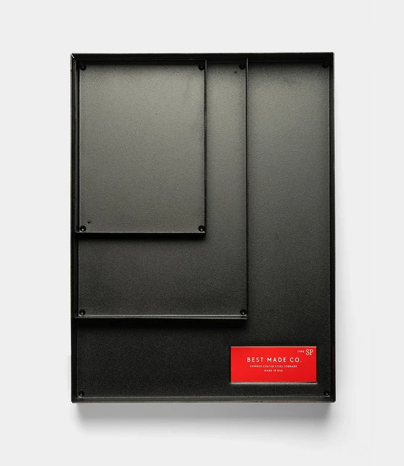 Spare Parts Trays (Set of 3) - Matte Black