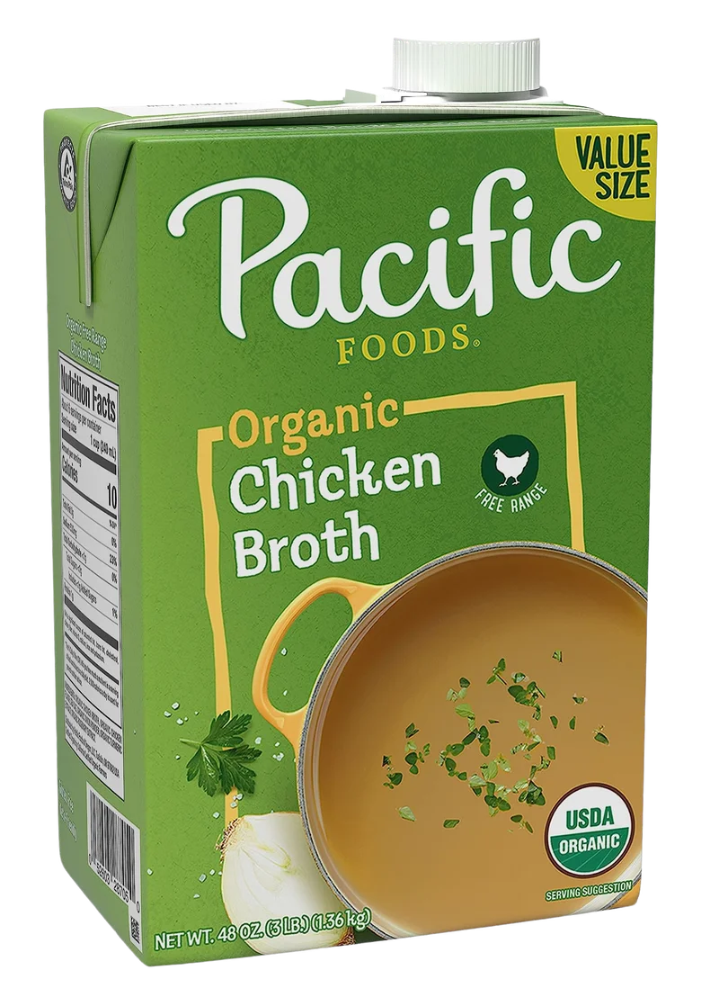 Image of Pacific Foods Organic Free Range Chicken Broth (3 Pounds)