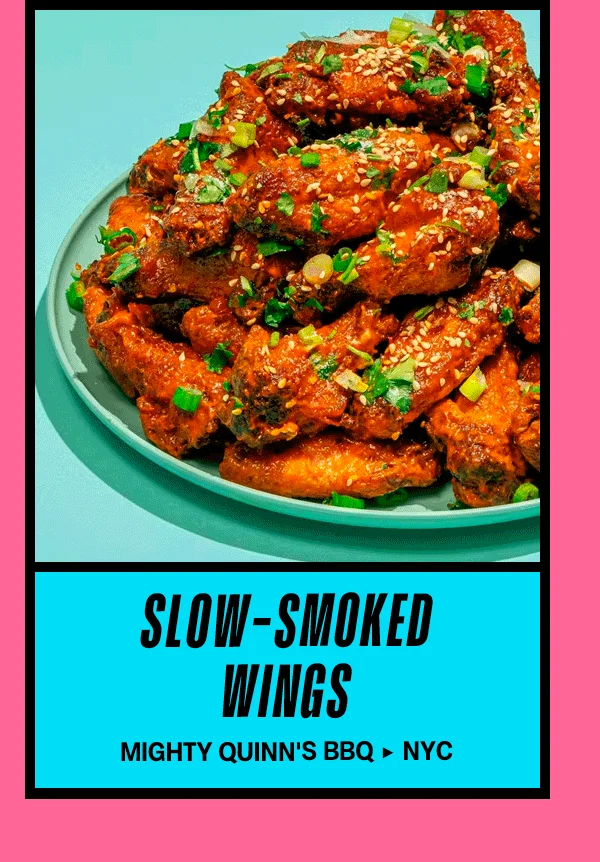 Slow Smoked Wings