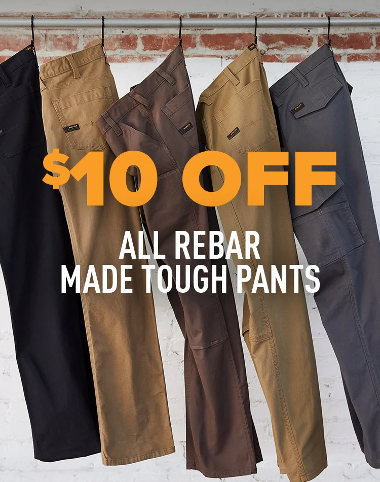 $10 ODD ALL REBAR MADE TOUGH PANTS