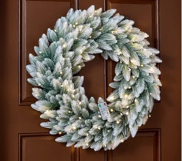 Bethlehem Lights Grand Radiance 26" Wreath with 3-in-1 LEDs