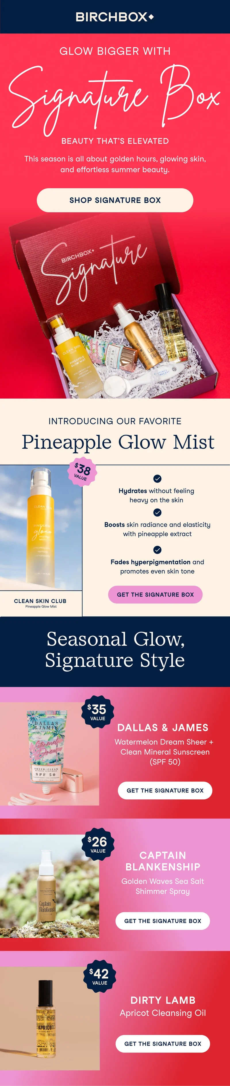 Glow Bigger With Signature Box!