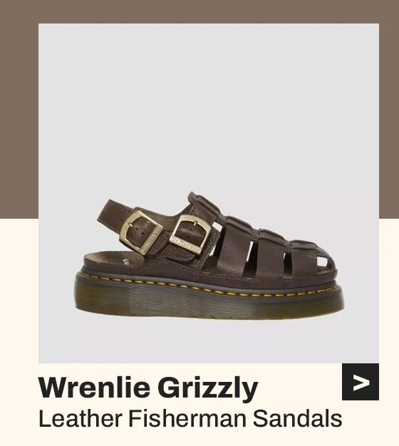 Wrenlie Grizzly Leather Fisherman Sandals