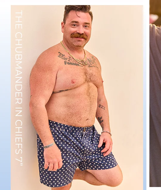 Originals Stretch Shorts: The Chubmander In Chiefs 7"