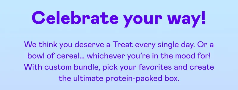 Celebrate your way!