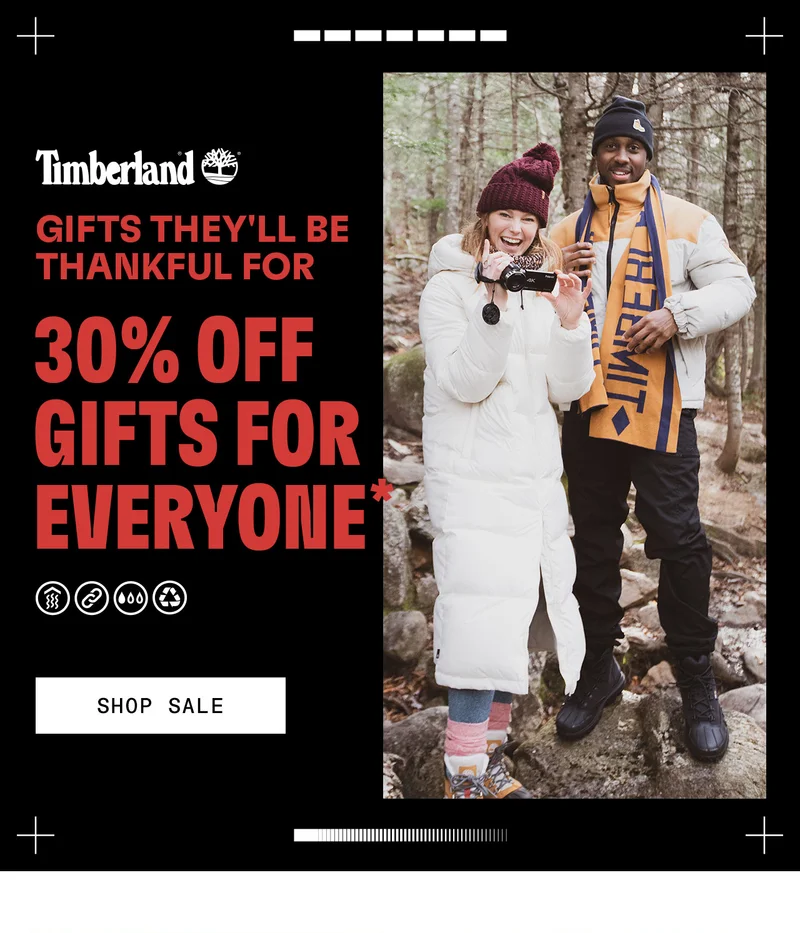 Gifts they'll be thankful for. 30% off gifts for everyone*. Shop Sale