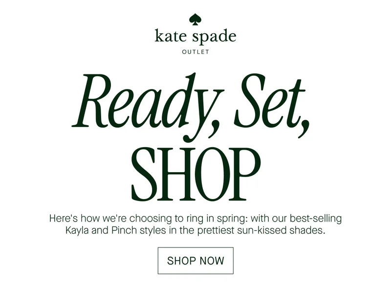 Ready, Set, SHOP