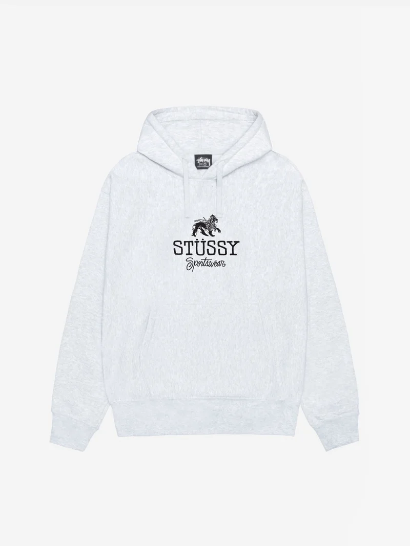 Image of Stussy Sportswear Hood - Ash Heather