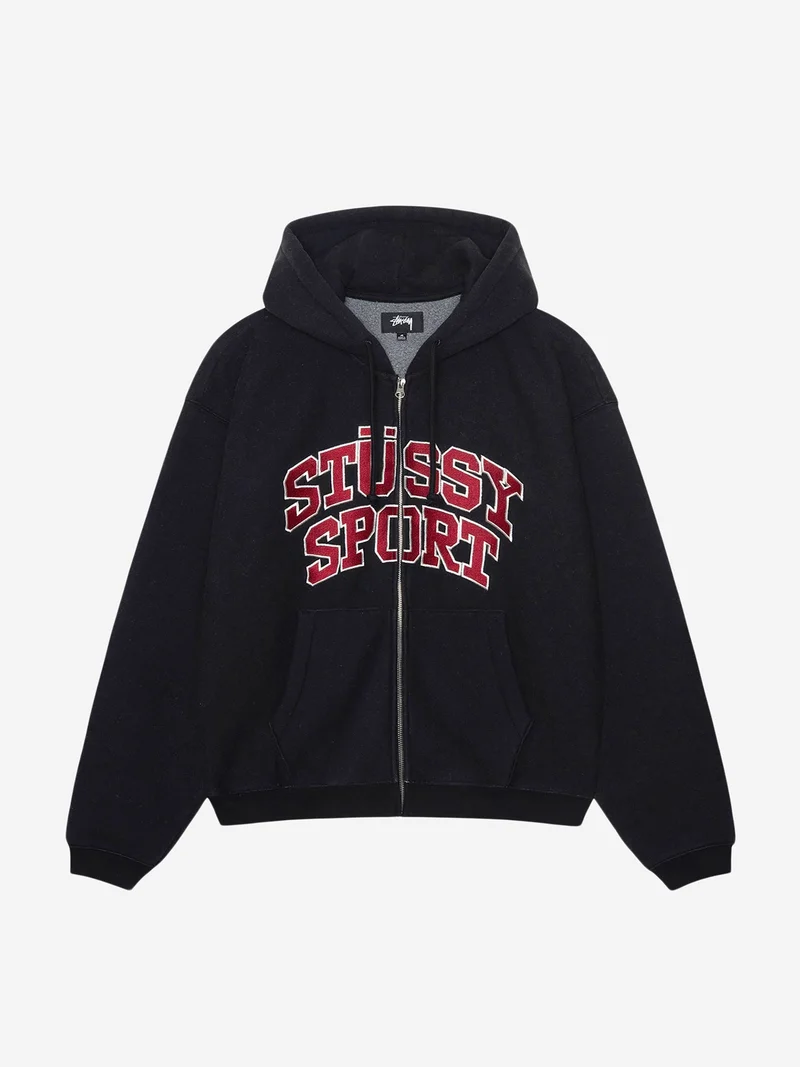Image of Stussy Sportswear Hood - Black
