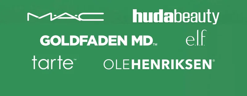 MAC - HUDABEAUTY - GOLDFADEN MD(TM) - ELF - TARTE - OLEHENRIKSEN