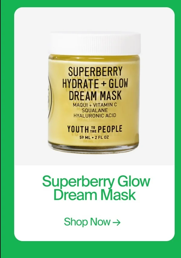 Superberry Glow Dream Mask