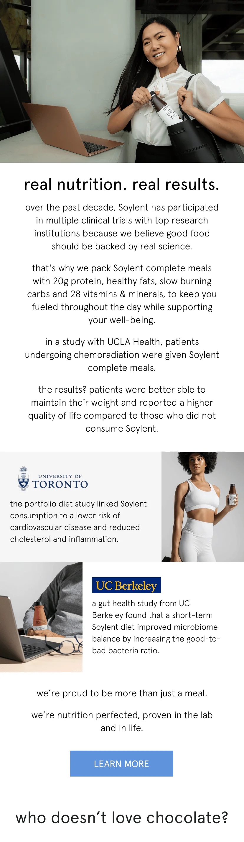 real nutrition. real results