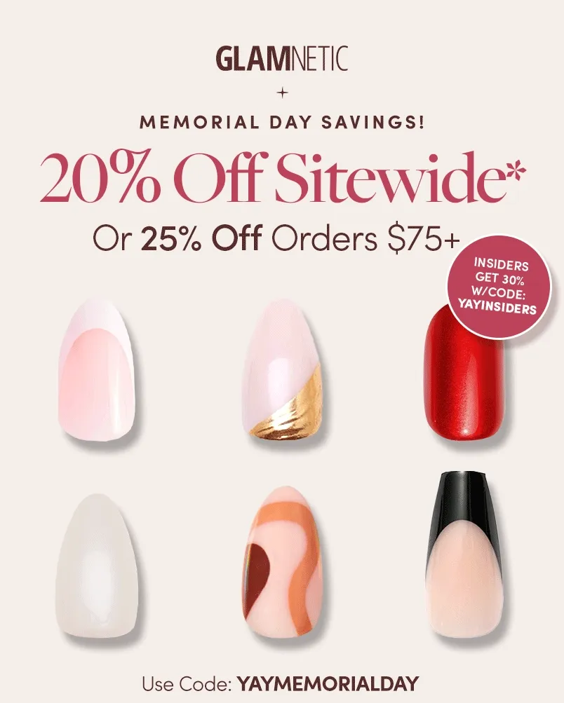 Get up to 25% OFF Memorial Day Sale
