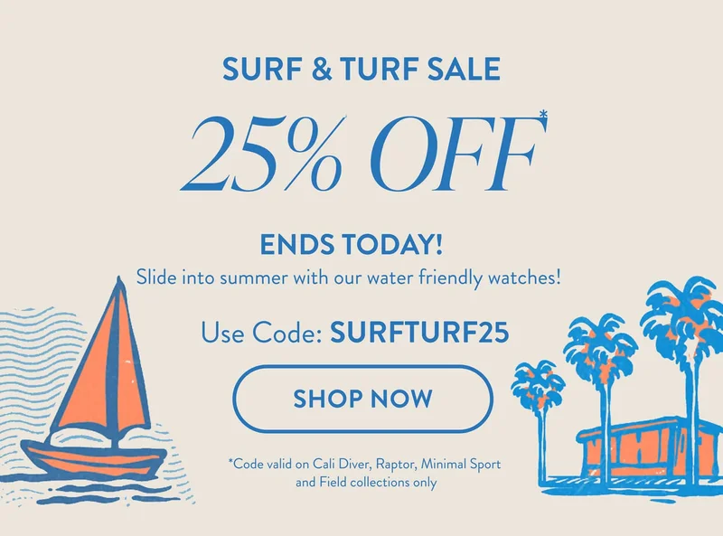 25% Off Ends Today! | Use Code: discount code