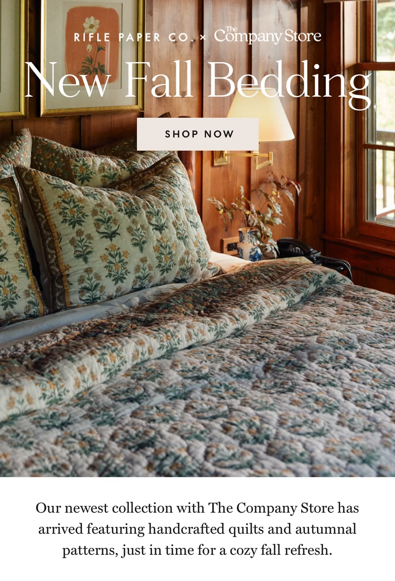 NEW Fall Bedding