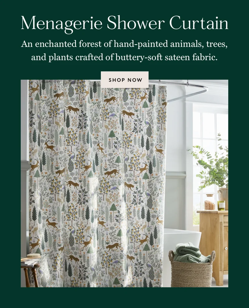 menagerie-Shower Curtain