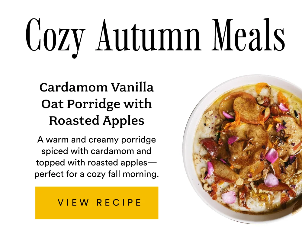 Cardamom Vanilla Oat Porridge