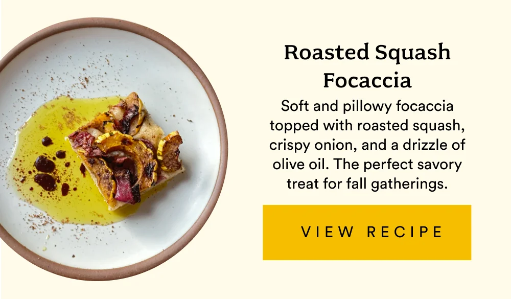 Roasted Squash Focaccia