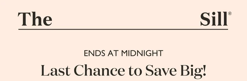 Ends at midnight! Last chance to save big!
