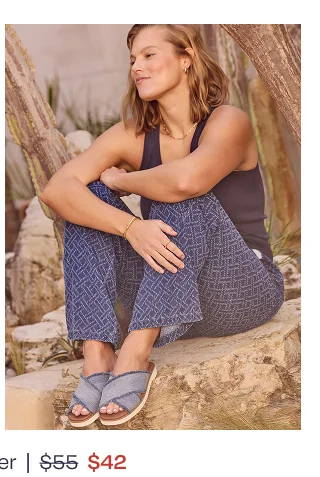 Mae Crossover Slide Sandal