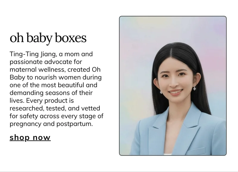 Oh Baby Boxes - Self care box for mama-to-be's!