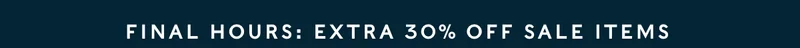 Extra 30% Off Sale Items