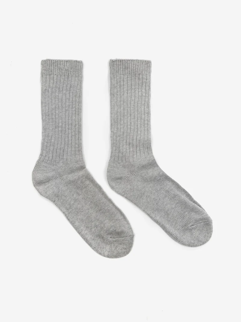 Image of Snow Peak Recycled Cotton Sock M - Grey