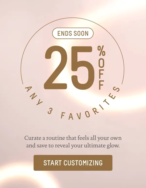 25% Off Any 3 Favorites