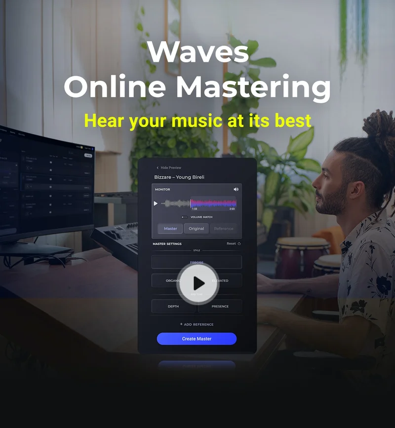 NEW! Waves Online Mastering
