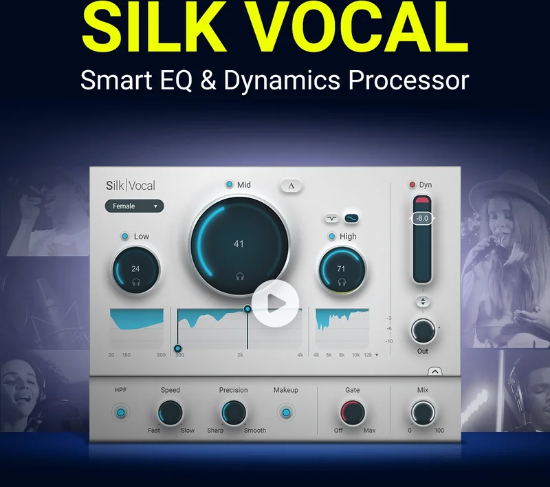 Silk Vocal – Smart EQ & Dynamics Processor