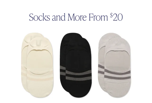 Classic No Show Socks 3 Pack - Image