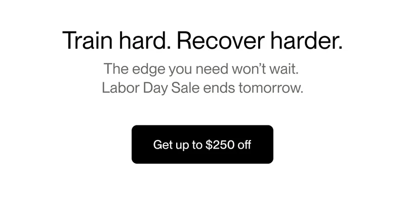 Train hard. Recover harder.